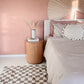 Brown Checkerboard Shag Rug