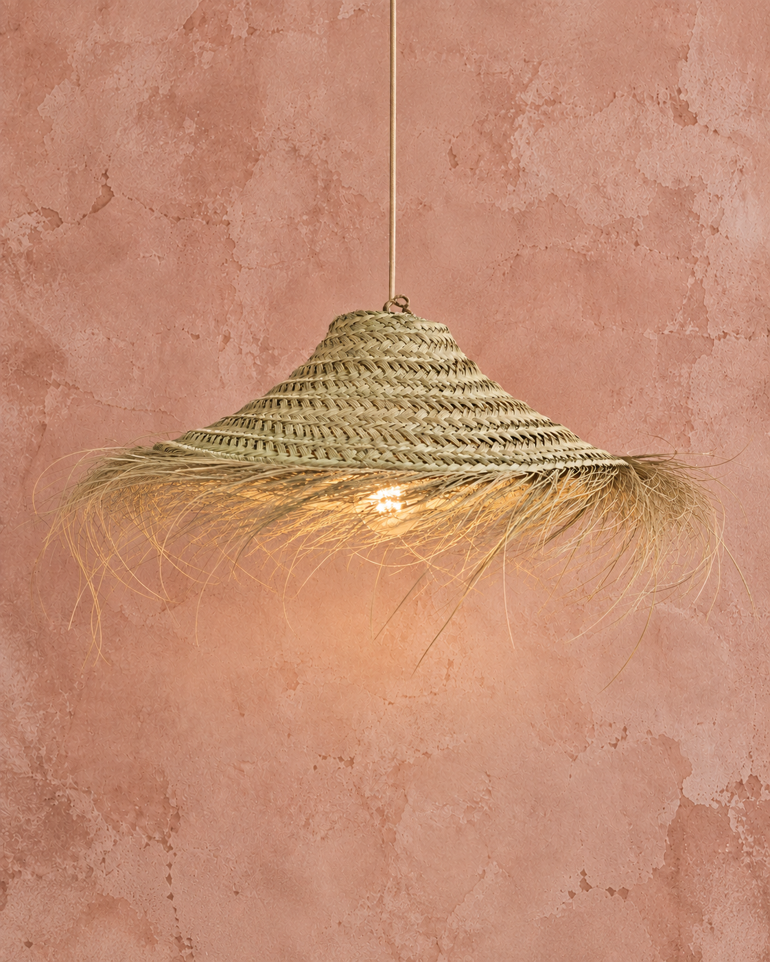 Layla Moroccan Rattan Light Pendant Shade