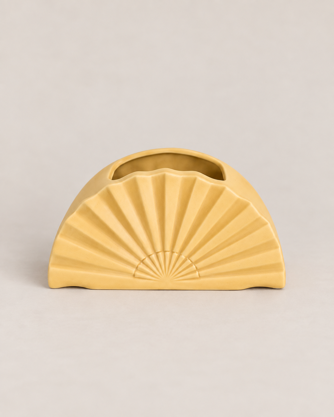 Yellow Sunshine Ceramic Vase