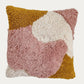 Yucca Pink Tufted Throw Pillow