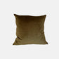 Moss Green Velvet Pillow