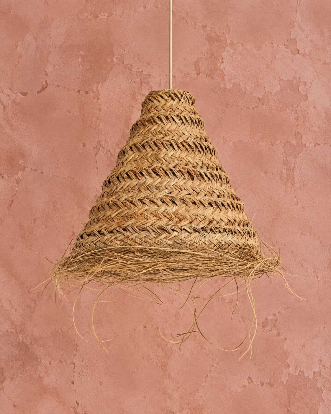 Luz Moroccan Rattan Light Pendant Shade
