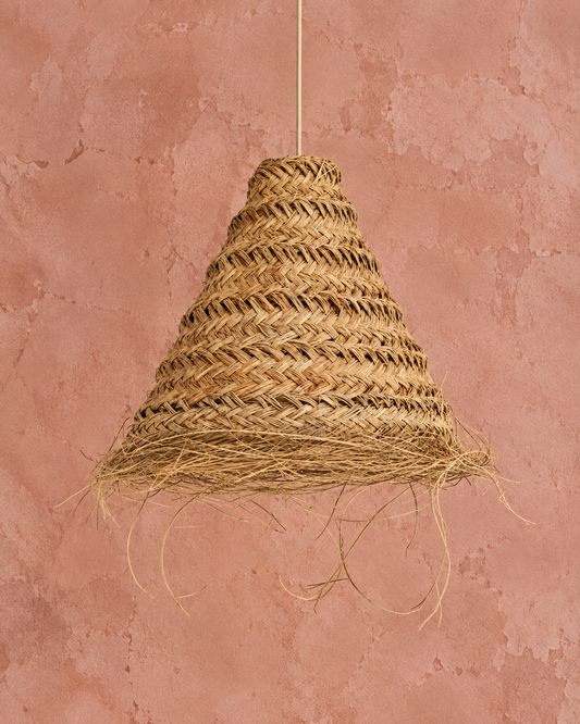 Luz Moroccan Rattan Light Pendant Shade