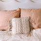 Macrame Fringe Pillow