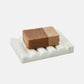 Wavy Marble Soap Dish
