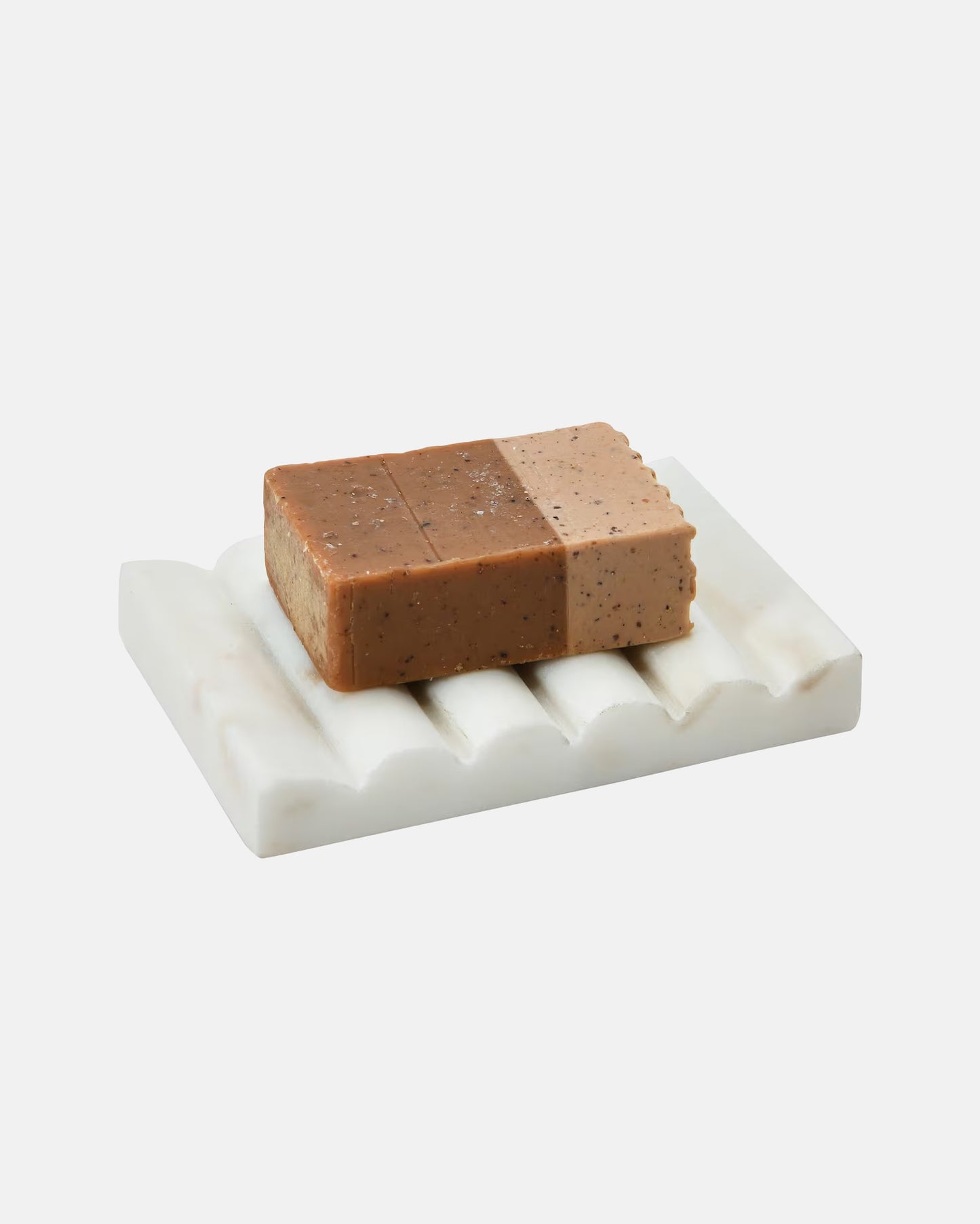 Wavy Marble Soap Dish