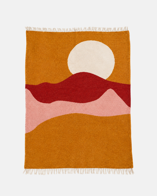Sunset Mexican Throw Blanket