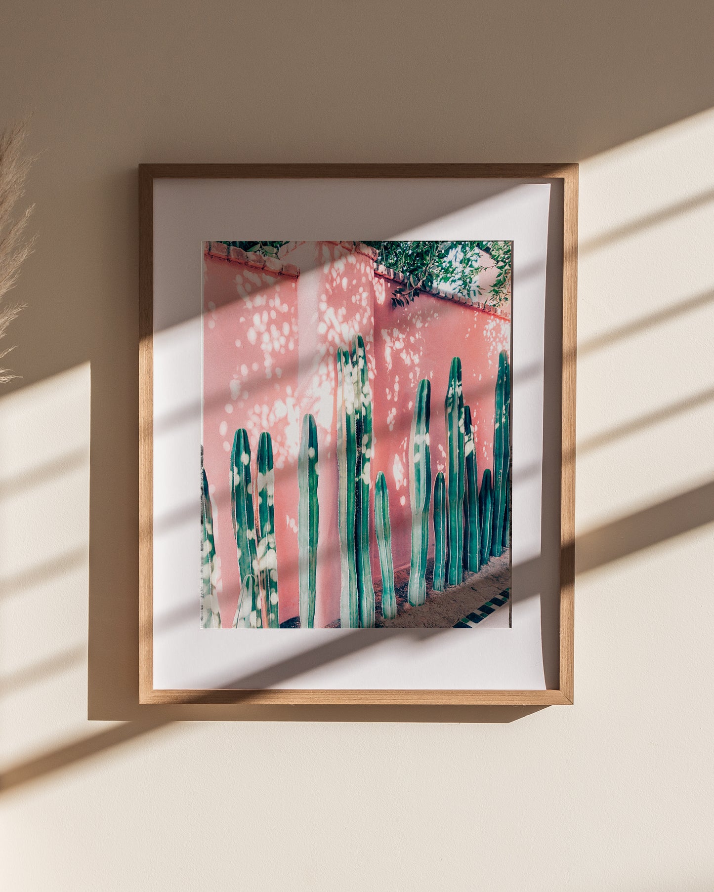 Pink Cactus Print