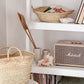 Straw French Market Basket