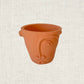 Terracotta Face Planter