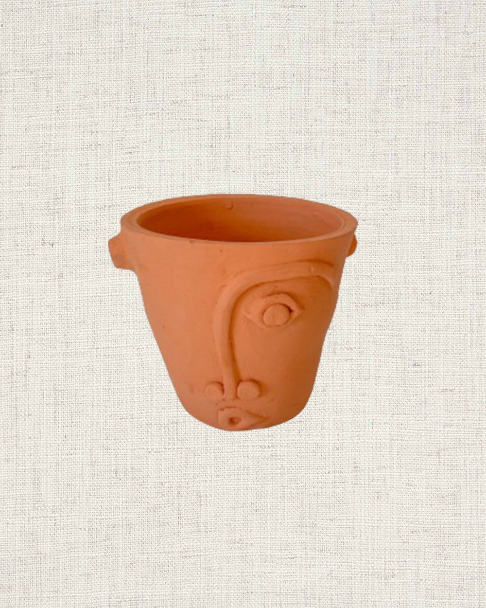 Terracotta Face Planter