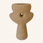 Abstract Terracotta Vase