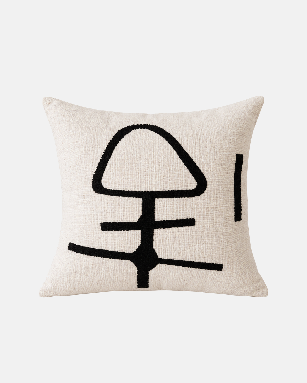 Arzon Embroidered Throw Pillow