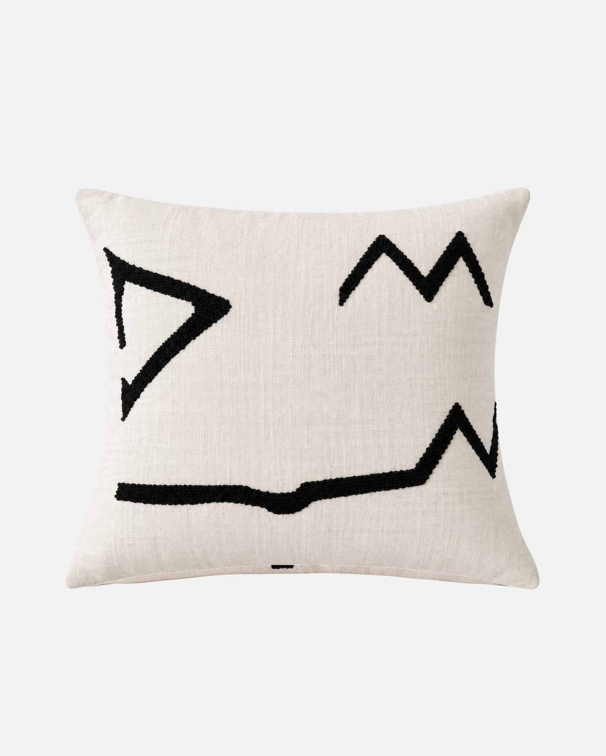 Monte Embroidered Throw Pillow