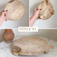 Antique Wood Riser Chapati Board