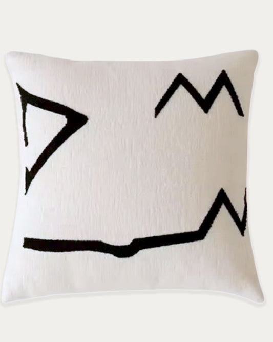 Monte Embroidered Throw Pillow