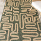 Green Squiggle Indoor Outdoor Rug