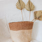Vanilla Dipped Sisal Storage Basket