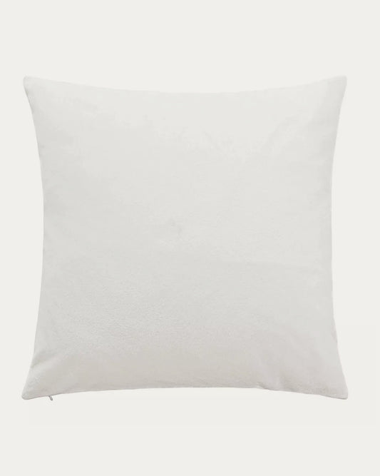 White Velvet Pillow
