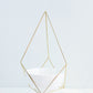 Geometric Brass Plant Hanger - Hesby