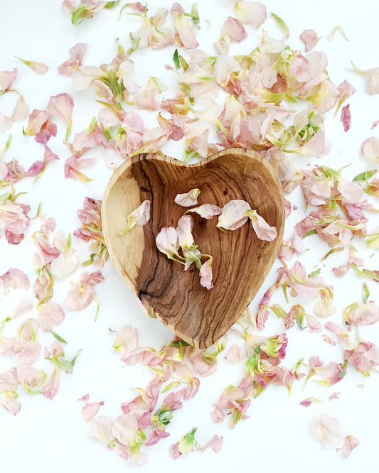 Heart Olive Wood Dish - Hesby