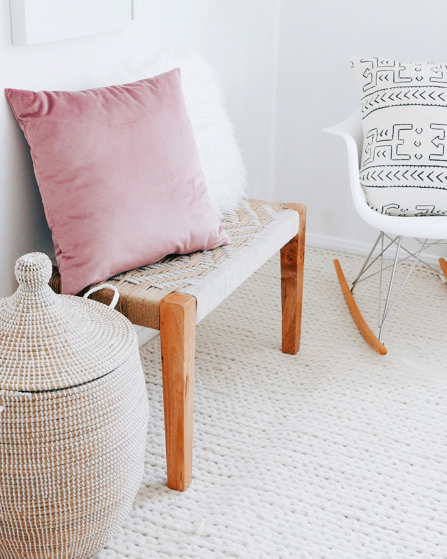 Chunky Woven Rope Rug - Hesby