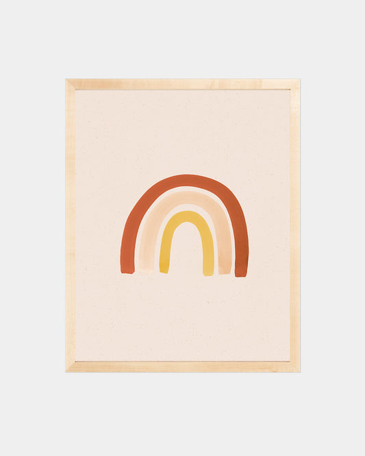 Abstract Rainbow Print