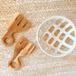 Acacia Wood Salad Servers