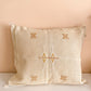 Sofia Beige Cactus Silk Pillow