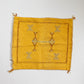 Cassia Mustard Cactus Silk Pillow