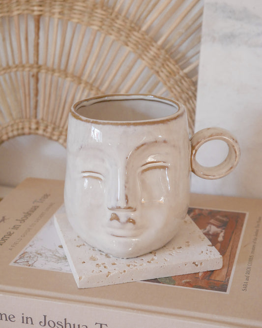 Ceramic Face Mug