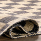 Checkered Jute Rug