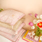Aria Faded Pink Cactus Silk Pillow