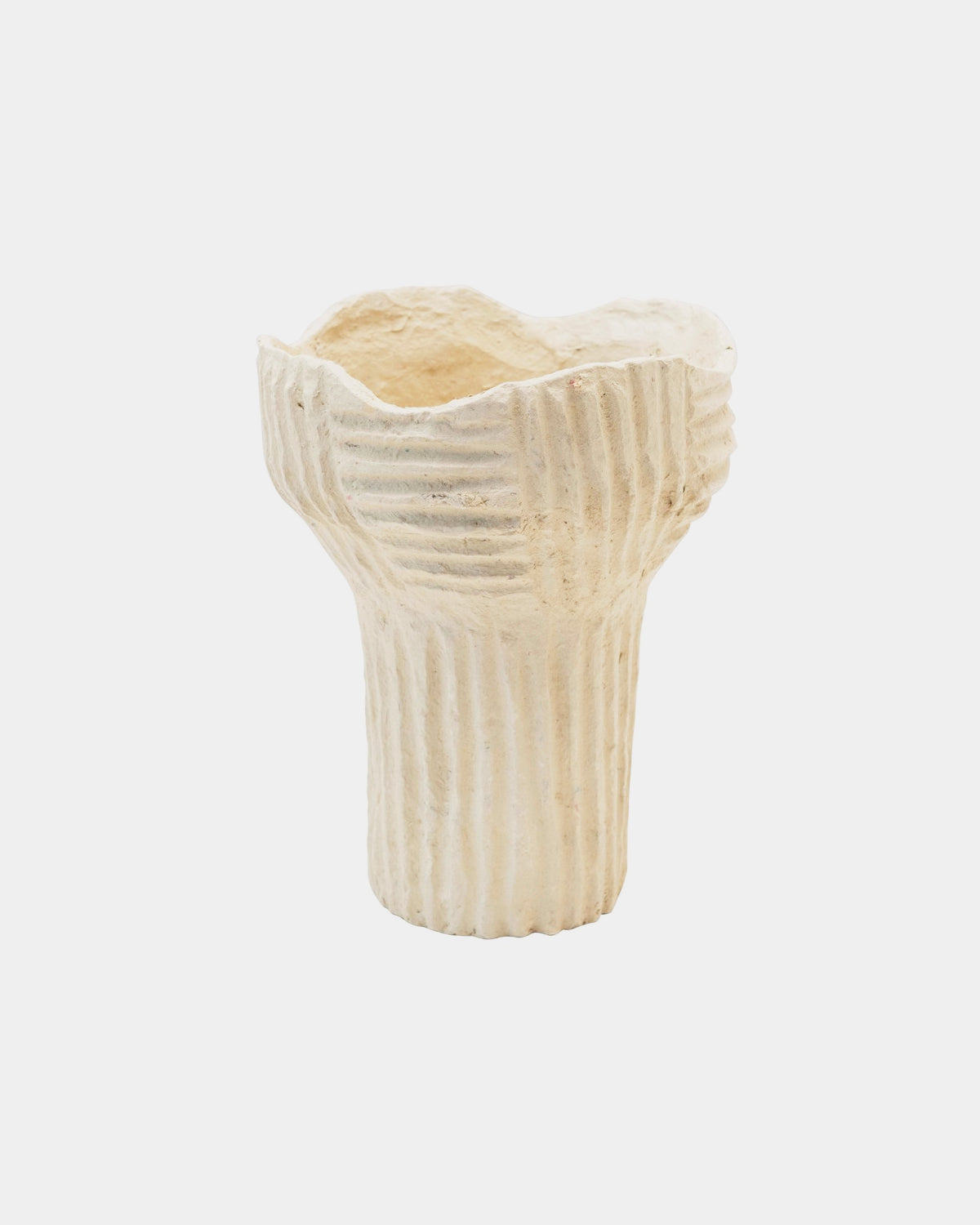 Kit White Paper Mache Vase – Hesby