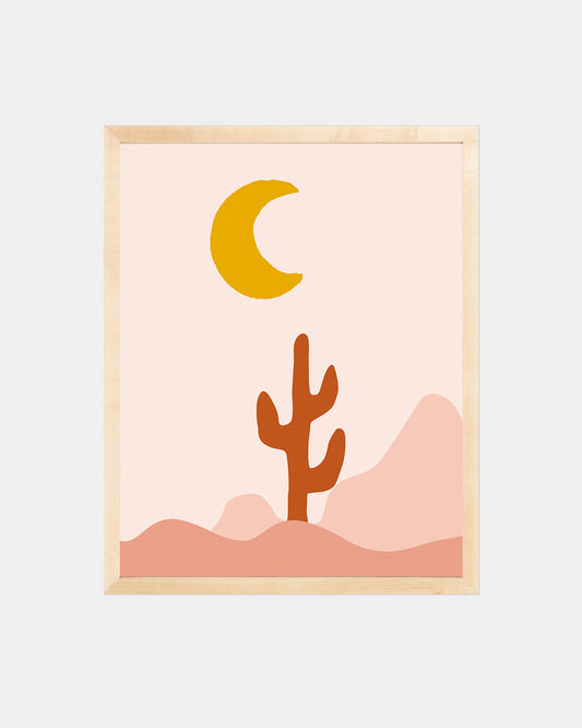 Abstract Desert Print
