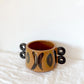 Lea Handled Stoneware Planter