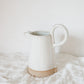 Farmhouse Ceramic Pitcher