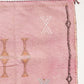 Palm Pink Cactus Silk Pillow