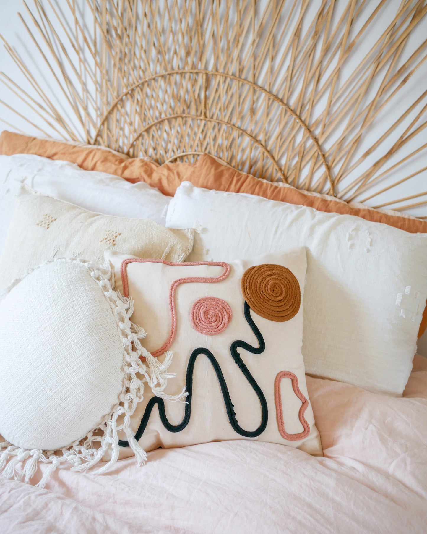 Henri Embroidered Pillow