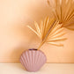 Purple Sea Shell Vase
