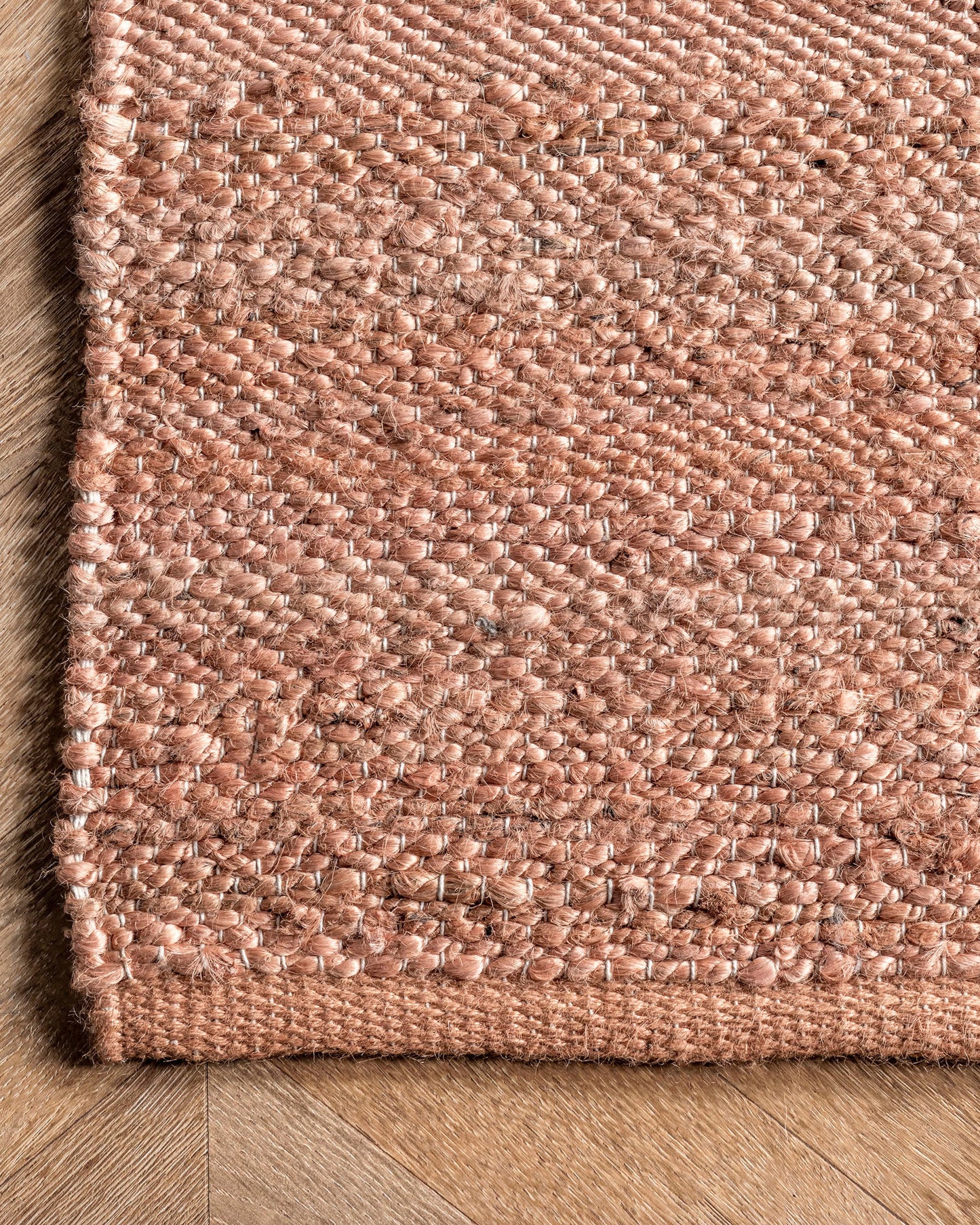 Riviera Pink Diamond Jute Rug