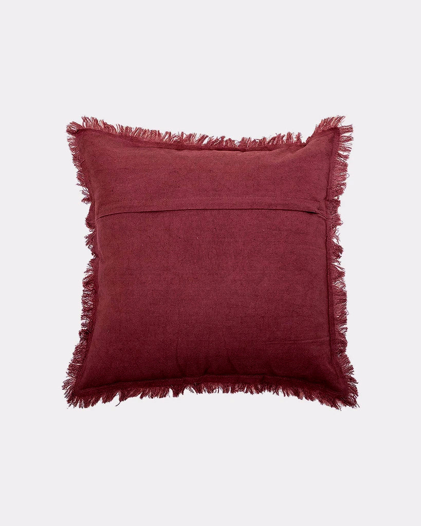 Desert Rose Fringe Pillow