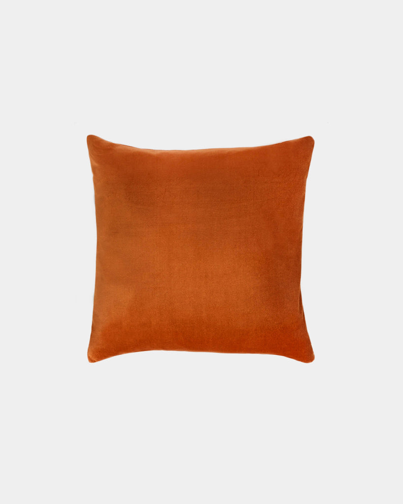 Rust Velvet Decorative Throw Pillow – Hesby