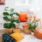Mustard Velvet Pillow - Hesby
