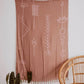 Dusty Rose Abstract Tapestry