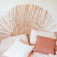 Terracotta Linen Throw Pillow - Hesby