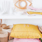 Mustard Cactus Silk Pillow