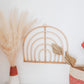 Rattan Rainbow Wall Decor