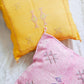 Pink Cactus Silk Pillow