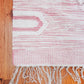 Pink Peony Fringe Rug